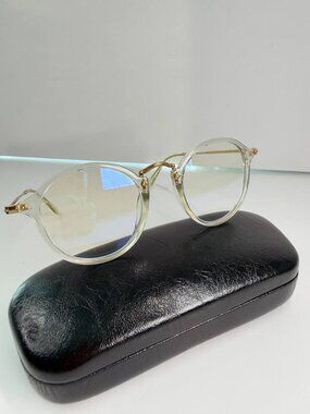 Jim Halo Round Eyeglasses – Size 49-22-142
